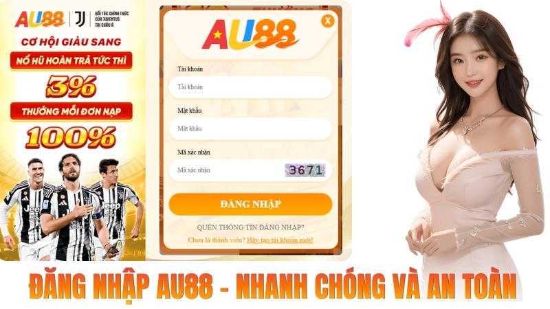 Đăng Nhập AU88 – Link Truy Cập Chính Thức, An Toàn 2026