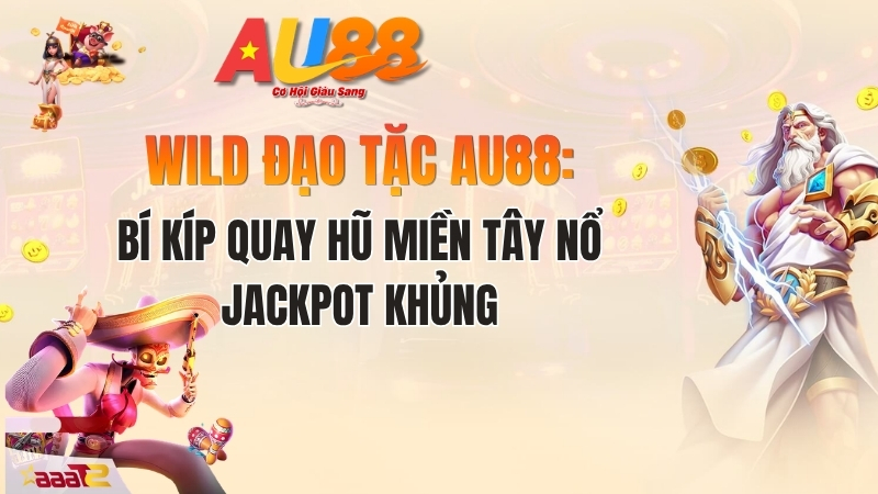 Wild Đạo Tặc AU88: Bí Kíp Quay Hũ Miền Tây Nổ Jackpot Khủng