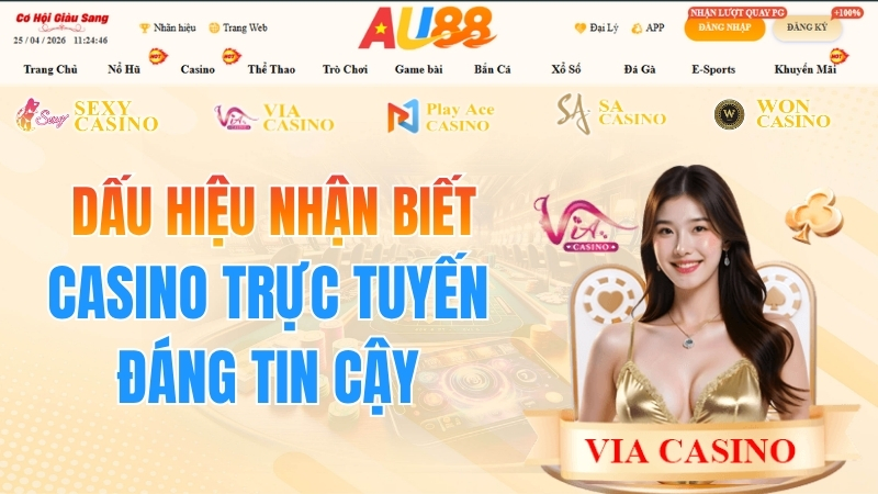 Dấu Hiệu Một Casino Trực Tuyến Đáng Tin Cậy