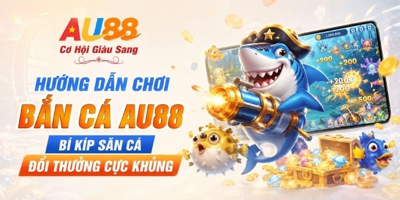 Hướng Dẫn Chơi Bắn Cá AU88 - Bí Kíp Săn Cá Đổi Thưởng Cực Khủng